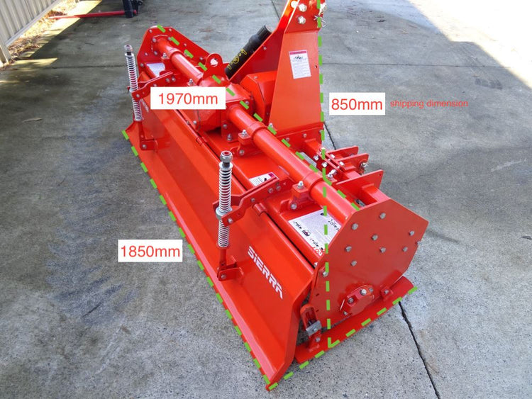 Sierra STH185 Rotary Hoe 73". 1.85m Gear Drive