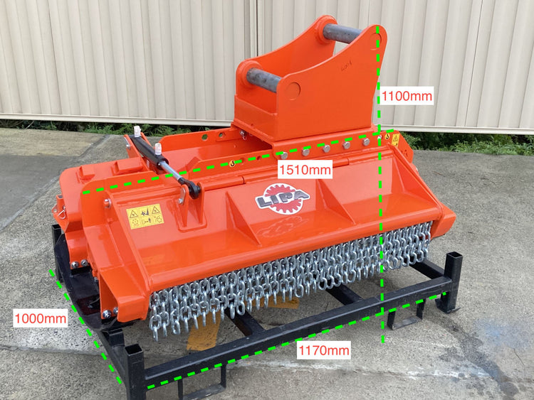 TLE-FM110  Forestry mulcher for excavator