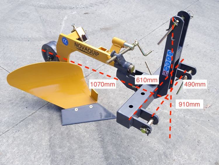 Novaquip NDP20 Single  Moldboard Plough