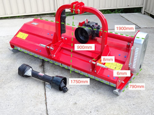 Flail Mulching Mower 1.75m