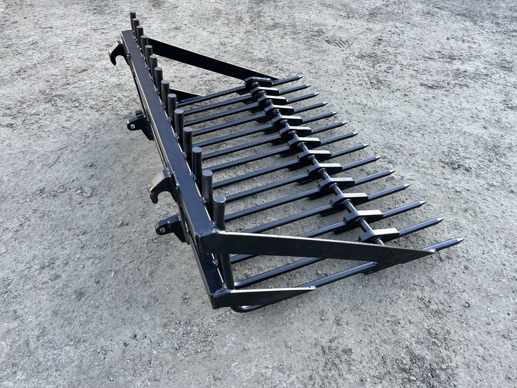 Stone fork Bucket 1.5m Euro Hitch