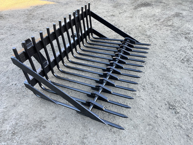 Stone fork Bucket 1.5m Euro Hitch