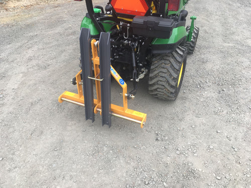 Novaquip 3 pt Adjustable Pallet Forks 300Kg