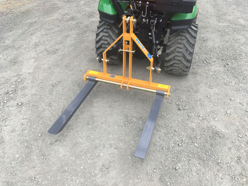 Novaquip 3 pt Adjustable Pallet Forks 300Kg