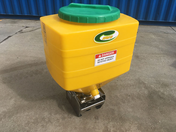 12V Fertiliser Spreader 180L with Speed + Flow remote controller