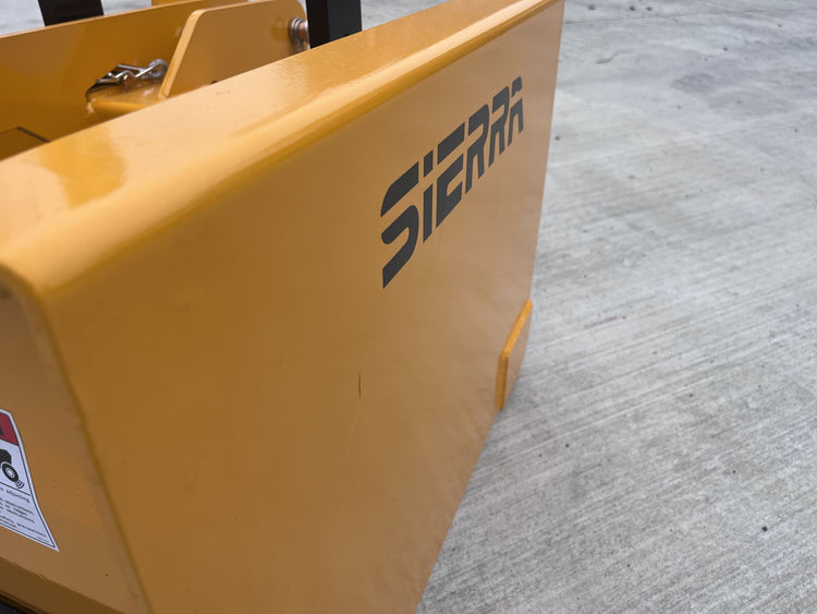 Sierra Box blade 1.5m for Compact tractors