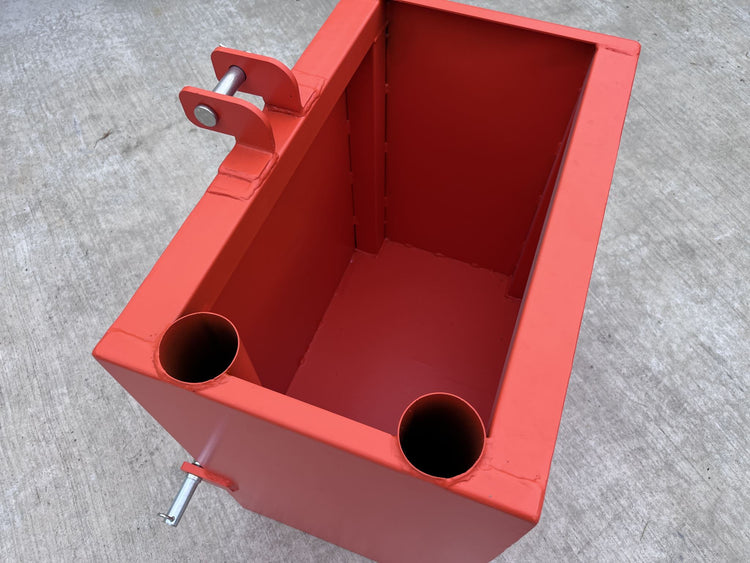 3 point linkage Ballast box Orange