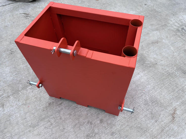 3 point linkage Ballast box Orange